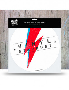 Rock On Wall Vinyl Stardust - Tappetino Antistatico Per Giradischi