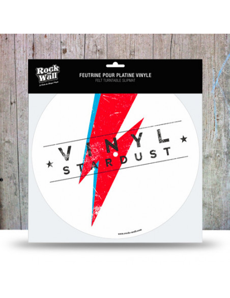 Rock On Wall Vinyl Stardust - Tappetino Antistatico Per Giradischi