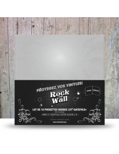 Rock On Wall Buste Rigide Trasparenti Per Vinile( 10 Pz.) - Buste Rigide Trasparenti Per Vinile (10 Pz.)