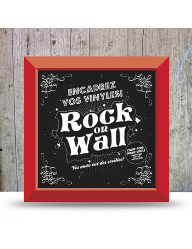 Rock On Wall Cornice Per Lp( Rosso) -...