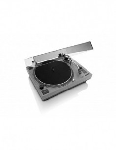 Giradischi - Piatto -  Lenco (Matt Grey L-3808) Trazione Diretta Con Uscita Usb Preamplifica