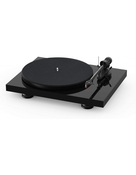 Giradischi - Piatto - Project Debut Carbon Evo Nero Lucido Trazione Cinghia Testina Ortofon 2M Red