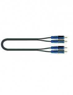 Quiklok Cavo( Rksa/ 110-2) Professionale Stereo A Basso Rumore Con Terminazioni Rca - Cavo (Rksa/110-2)