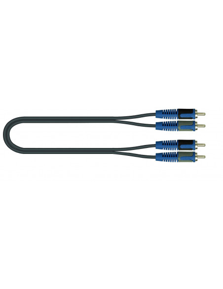 Quiklok Cavo( Rksa/ 110-2) Professionale Stereo A Basso Rumore Con Terminazioni Rca - Cavo (Rksa/110-2)
