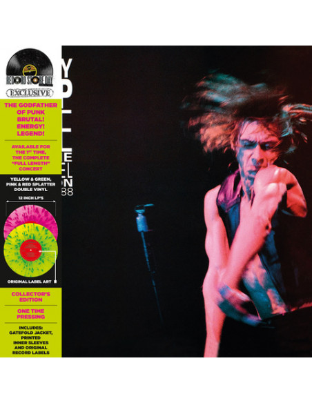 Pop Iggy - Live At The Channel Boston (Vinyl Fluo Green & Fluo Yellow Limited Edt.) (Rsd 21