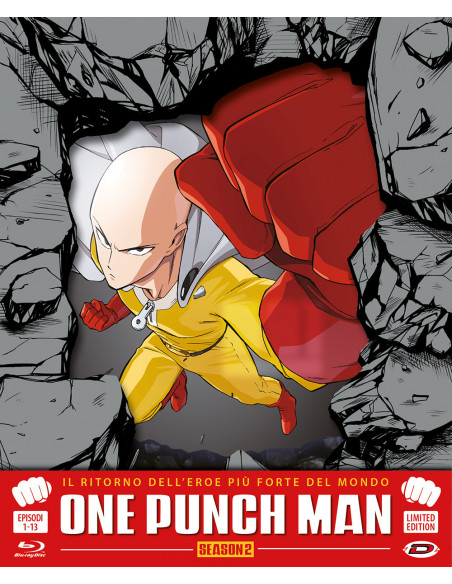 One Punch Man - Season 02 Limited Edition (Eps 01-12) (Blu Ray)