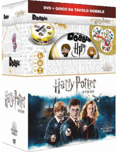 Harry Potter - La Collezione Completa (8 Dvd+Gioco Da Tavolo Dobble)