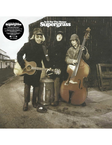 Supergrass - In It For The Money (2021 - Remaster & Turquoise Coloured Vinyl)