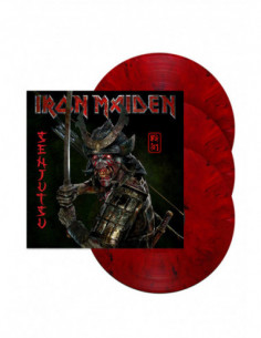 Iron Maiden - Senjutsu (Special Edt. Vinyl Triple Red And Black Marble) (Indie Exclusive)