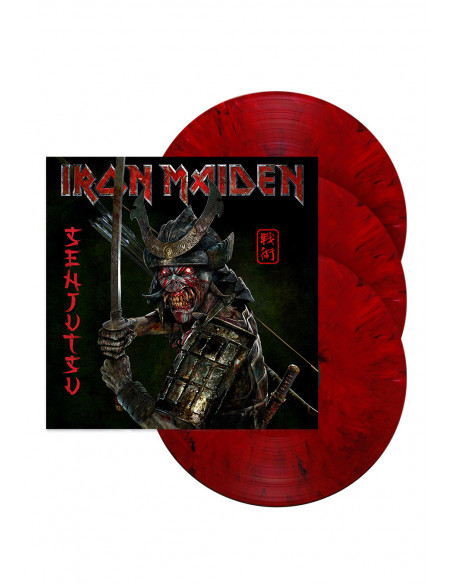 Iron Maiden - Senjutsu (Special Edt. Vinyl Triple Red And Black Marble) (Indie Exclusive)