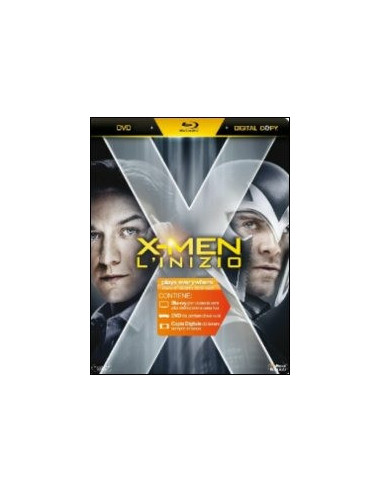 X Men - L'Inizio (Blu Ray + Dvd +...