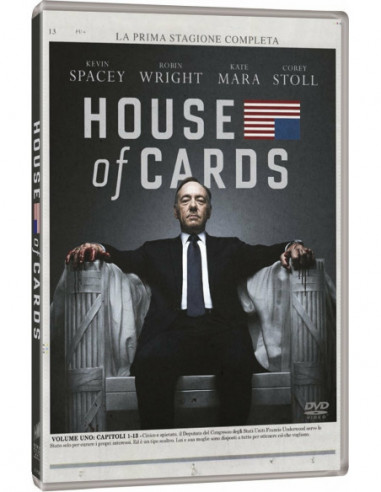House Of Cards - Stagione 1 (4 dvd)