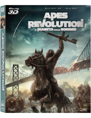 Apes Revolution - Il Pianeta Delle Scimmie (Blu Ray 3D + Blu Ray)
