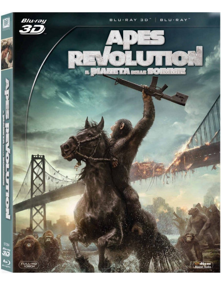 Apes Revolution - Il Pianeta Delle Scimmie (Blu Ray 3D + Blu Ray)