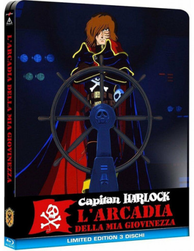 Capitan Harlock - L'Arcadia Della Mia Giovinezza (Blu Ray + 2 dvd) Ed. Limitata Steelbook