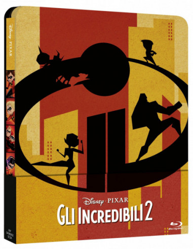 Gli Incredibili 2 (Blu Ray + Bonus Disc) Steelbook