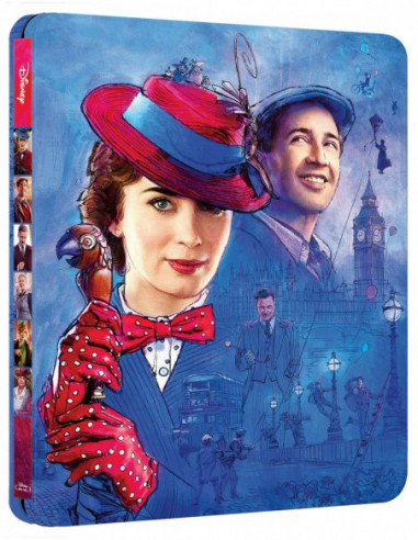 Mary Poppins - Il Ritorno (Blu Ray) Steelbook