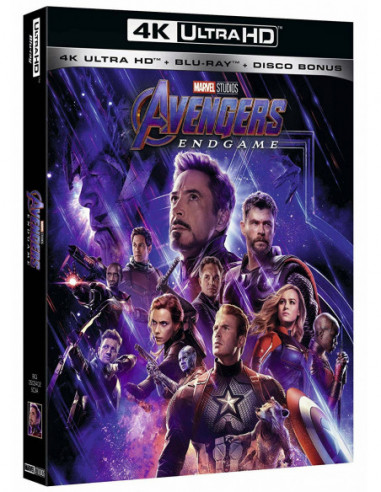 Avengers - Endgame (4K Ultra HD + Blu Ray + Disco Bonus) Blu Ray 4K