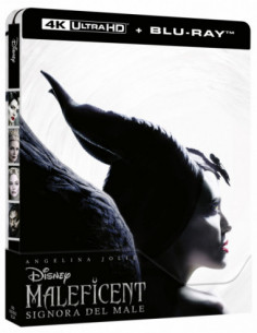 Maleficent - Signora Del Male (4K Ultra HD + Blu Ray) Steelbook