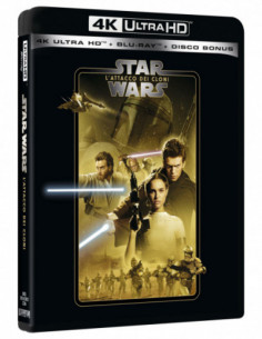 Star Wars - Episodio II - L'Attacco Dei Cloni (4K Ultra HD + 2 Blu Ray)
