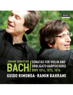 Rimonda Guido, Bahrami Ramin - Sonatas For Violin And Obbligato Harpsichord Bwv 1014, 1015, 1016 - (CD)