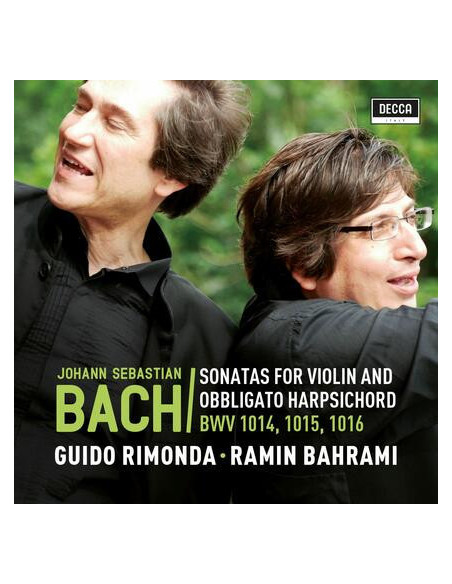 Rimonda Guido, Bahrami Ramin - Sonatas For Violin And Obbligato Harpsichord Bwv 1014, 1015, 1016 - (CD)