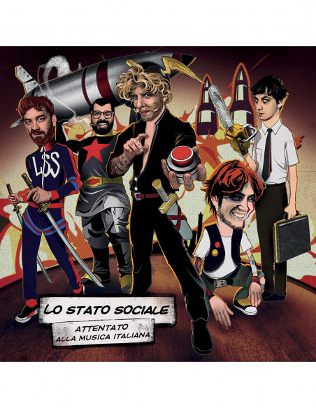 Lo Stato Sociale - Attentato Alla Musica Italiana (Sanremo 2021) - (CD)
