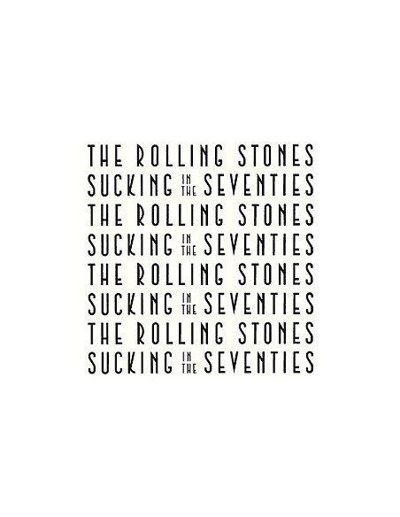 Rolling Stones The - Sucking In The Seventies (Shm-Cd Limited Edt.) - (CD)