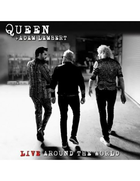 Queen + Lambert Adam - Live Around The World - (CD)