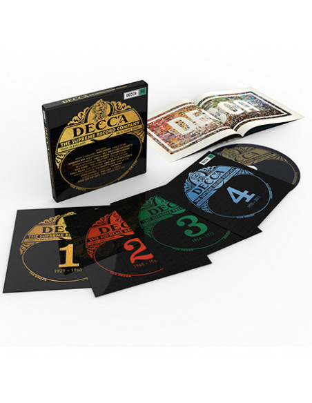 Compilation - Decca The Supreme Record Company (Box 4 Cd Limited Edt.) - (CD)