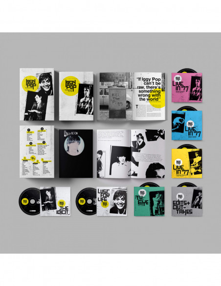 Pop Iggy - The Bowie Years (Box 7 Cd Limited Edt.) - (CD)
