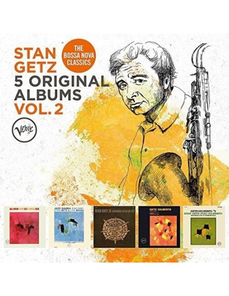 Getz Stan - 5 Original Albums vol.2 - (CD)
