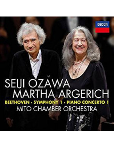 Argerich/Ozawa/Mso - Concerto Pf. N. 1/Sinfonia - (CD)