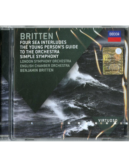 Britten Benjamin (Direttore) - Four Sea Interludes (Guida Del Giovane All'Orchestra,Simple Symphony - (CD)