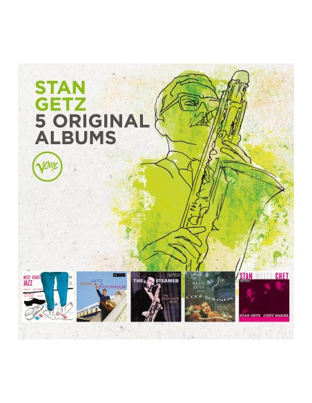 Getz Stan - 5 Original Albums - (CD)