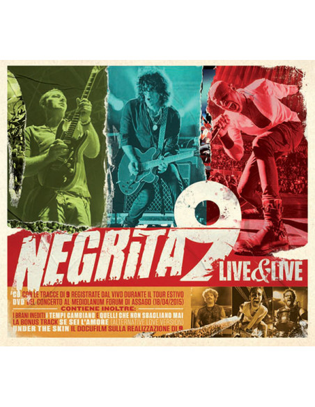 Negrita - 9 Live & Live (Cd+Dvd) - (CD)