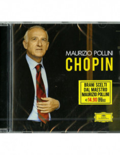 Pollini Maurizio (Piano) - Chopin (Studi Op.25 Nr.10,11,12 , Valzer Op.34 Nr.1,2,3 , Scherzo Nr.2 Op.31) - (CD)