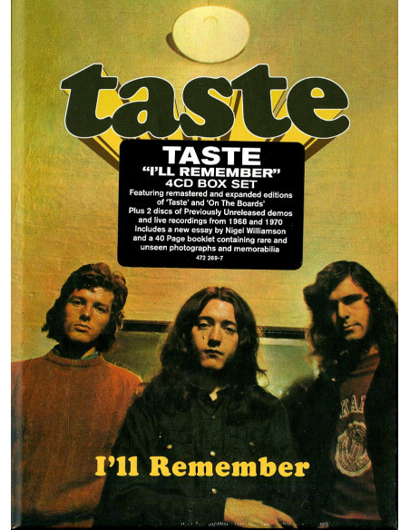 Taste - I'Ll Remember A Box Of Taste (Box4Cd) - (CD)