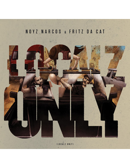 Noyz Narcos & Fritz Da Cat - Localz Only - (CD)