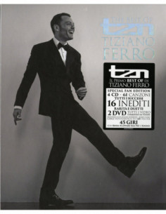 Ferro Tiziano - Tzn The Best Of (Spec.Fan Edt.)( 4Cd+2Dvd+45Giri+Libro) - (CD)