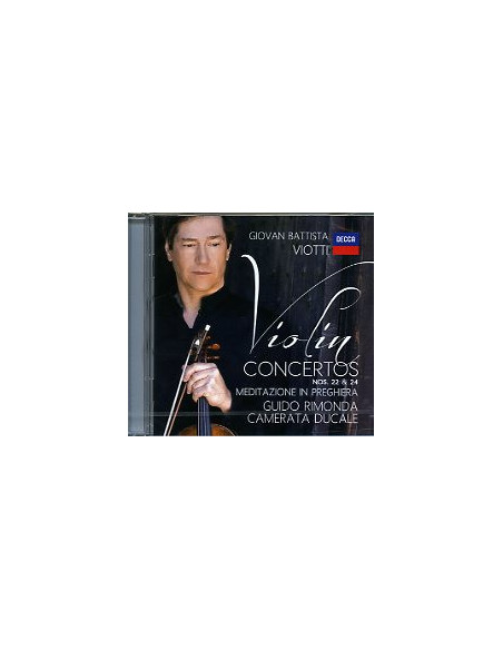 Rimonda Guido( Direttore E Violino) - Concerto Per Violino No.22, E No.24 - (CD)