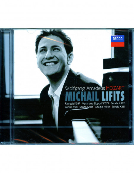 Lifits Michail (Piano) - Mozart (Fantasia In D Minor ,K397,K573,K282,K511,K485,K540,K311) - (CD)