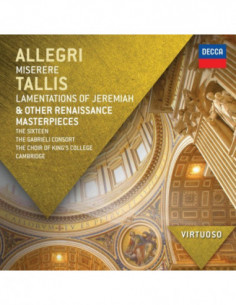 Christophers Harry, Mccrees Paul - Miserere (Capolavori Corali Del Rinascimento) - (CD)