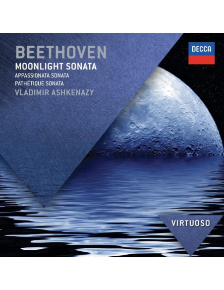 Vladimir Ashkenazy (Piano) - Moonlight Sonata (Pathetique And Appassionata Sonatas) - (CD)