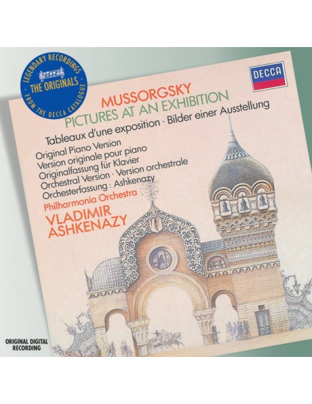 Vladimir Ashkenazy (Piano) - Pictures At An Exhibition (Quadri Di Un'Esposizione) - (CD)