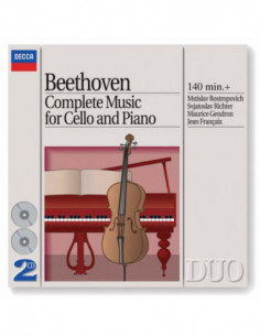 Rostropovich( Violoncello), Richter( Piano) - Complete Music For Cello And Piano - (CD)