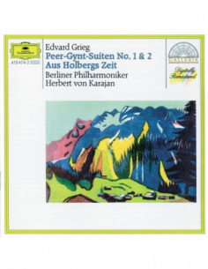 Karajan Herbert (Direttore) - Peer Gynt Suite Nr.1 Op.46,Suite Nr.2 Op.55,Holberg Suite Op.40 - (CD)