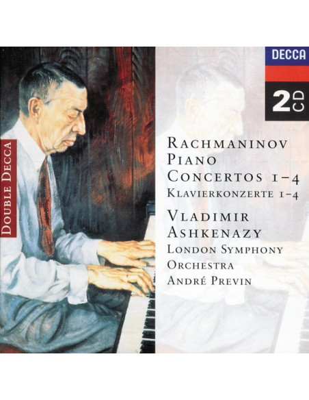 Avladimir Ashkenazy (Piano), - Piano Concertos Nos. 1-4 (Complete) (Quattro Concerti Per Piano Completi) - (CD)