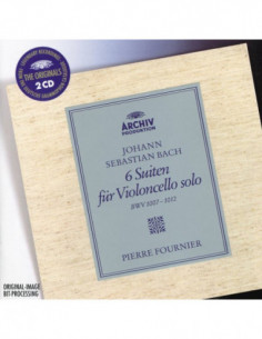 Fournier Pierre (Violoncello) - 6 Suite Per Violoncello Solo - (CD)