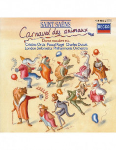 Dutoit Charles( Direttore), Pascal Roge, Christina Ortiz( Piano) - Carnevale Degli Animali,Danse Macabre - (CD)